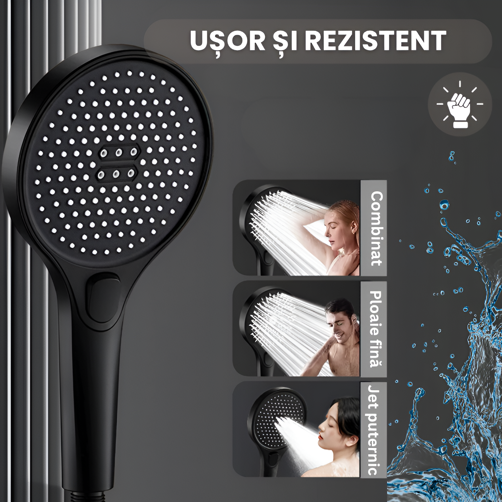 Cap dus presurizat 3 functii