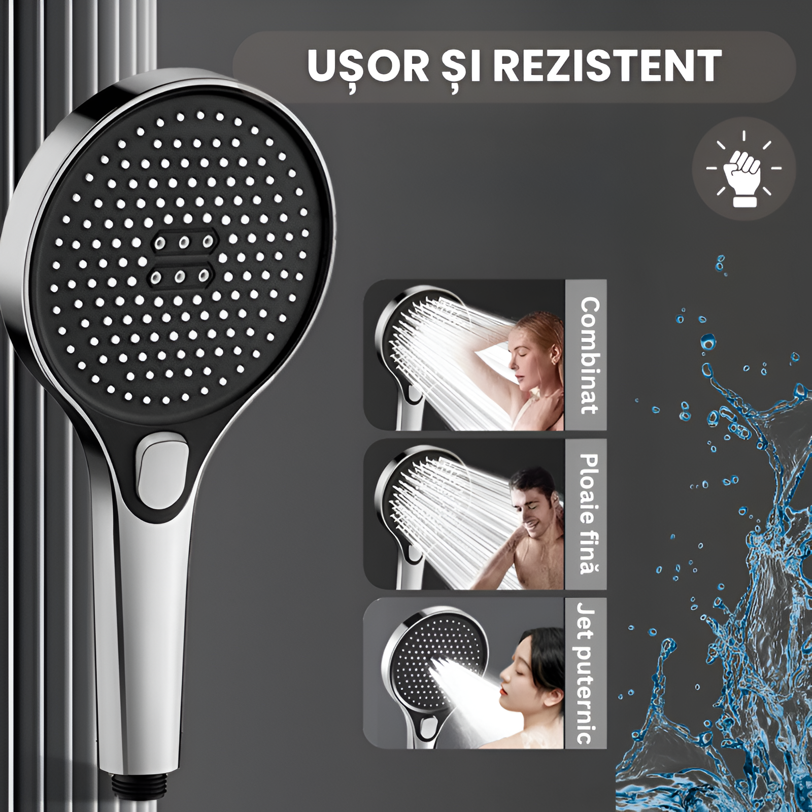 Cap dus presurizat 3 functii